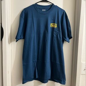 NWOT RUKEN Men's Deep Blue Short Sleeve Tee
